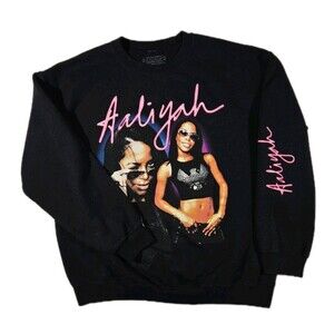 Womens Aaliyah Sweatshirt Black Large
